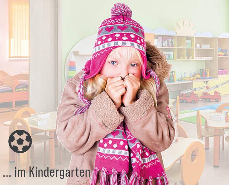 Frische Luft im Kindergarten